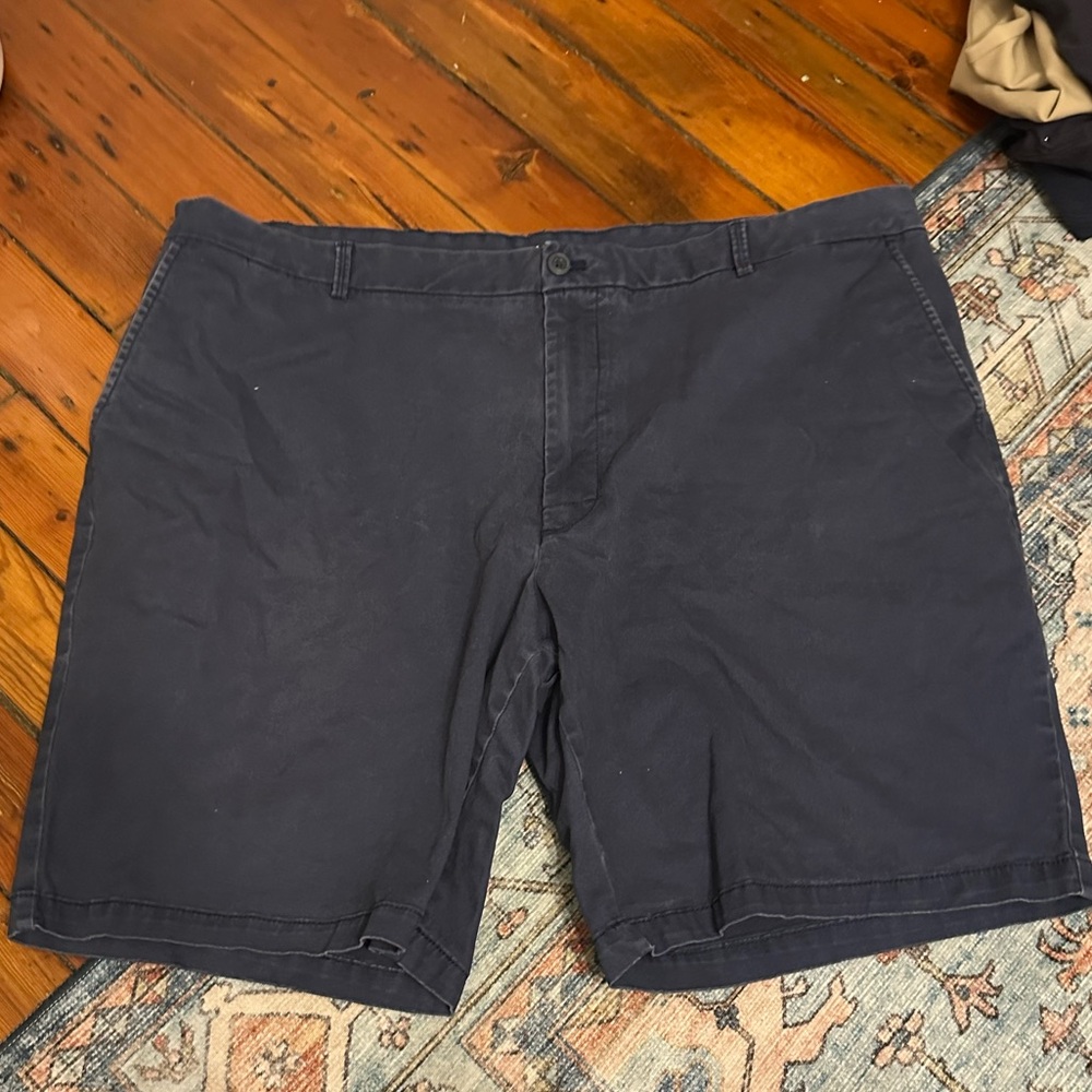 3/$25 👖 Club Room Flat Front Shorts Navy Size 44B Classic Casual